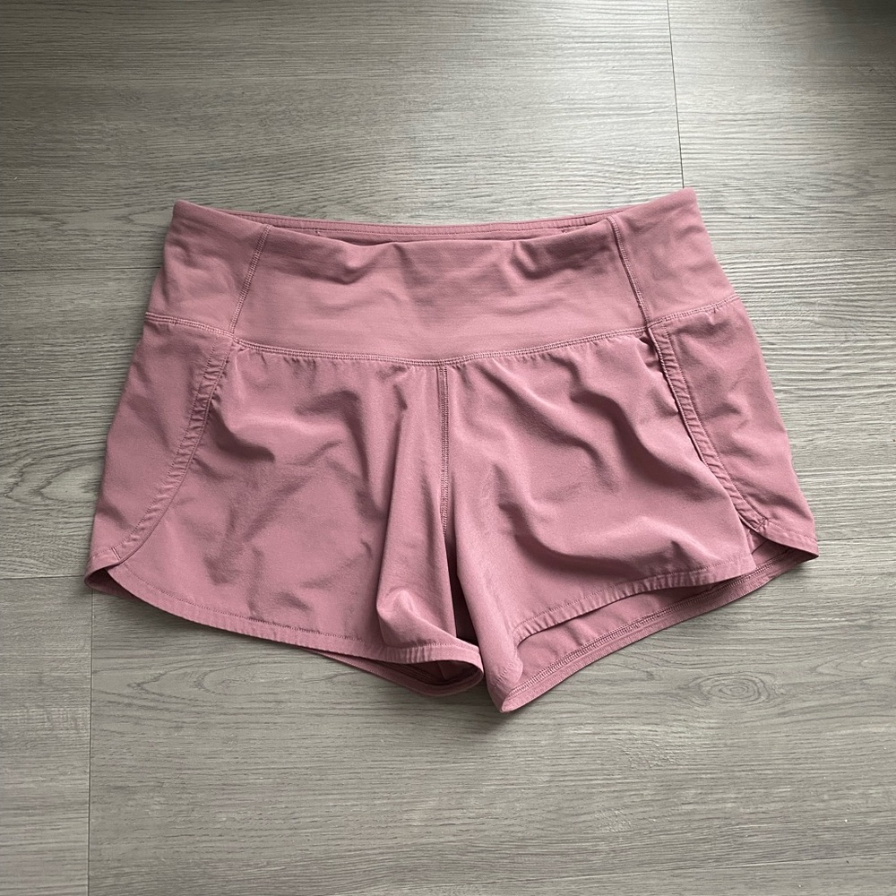 LULULEMON SPEED UP SHORTS “2.5 HIGH RISE